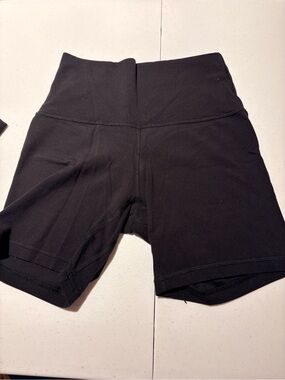 lululemon athletica Black High-Waist Bike Shorts